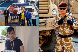 Caporalul Dragos Mihai Oprea: Militar cu misiune in Afganistan, cu Rechinii Albi“, antrenor de box la Cernavoda. Elevul sau, campion! (galerie foto + video)