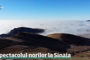Cum explică specialiştii fenomenul meteo spectaculos de la Sinaia