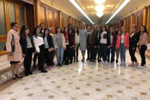 Laura Moagher i-a dus pe elevii de la 