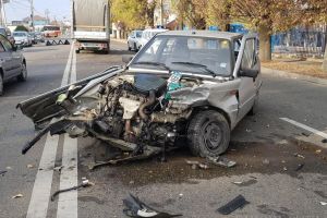 Accident pe Clujului: O fetiţă de 6 ani a fost rănită şi dusă la spital (FOTO)