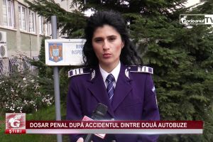 DOSAR PENAL DUPĂ ACCIDENTUL DINTRE DOUĂ AUTOBUZE