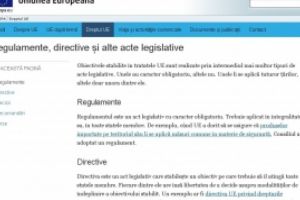 Site-ul oficial al Uniunii Europene: Recomandările Comisiei nu sunt obligatorii