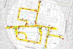 Noile reguli de trafic din jurul magazinului Şugaş intră în vigoare cu o mică modificare