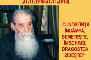 Conferinta Nationala. 100 de ani de la nasterea Parintelui Constantin Galeriu, unul dintre cei mai importanti duhovnici ai Ortodoxiei Romane 