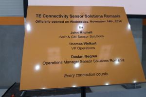 TE Connectivity a deschis o noua fabrica la Timisoara