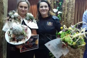 VIDEO FOTO Sibianca Ioana Mihai Nechifor, cel mai bun designer florist din România în 2018