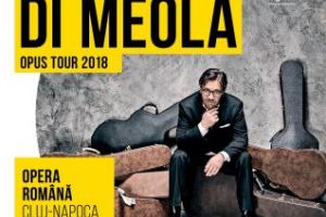 Al Di Meola revine în Cluj-Napoca într-un concert extraordinar de lansare a noului său album – Opus
