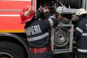 Incendiu la o casă din Baciu