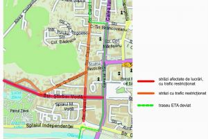 Ca urmare a lucrărilor de asfaltare din zona centrală, autobuzele şi microbuzele SC ETA SA au trasee deviate în perioada 19-26 noiembrie