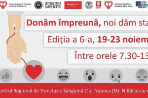 Campanie de donare de sânge iniţiată de UBB