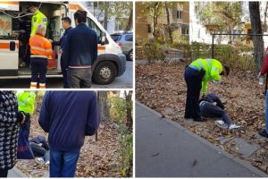 Tineri luati de ambulanta dupa ce li s-a facut rau pe strada, la Timisoara