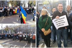 Protestul taximetristilor nemultumiti de concurenta neloiala continua, la Timisoara