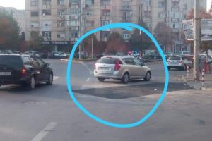 Ploiestiul e plin de soferi idioti. Iata o dovada/ VIDEO