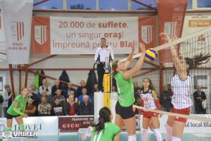 După eliminarea dezamăgitoare din Liga Campionilor, Volei Alba Blaj – două derby-uri într-o săptămână, cu CSM Tîrgovişte şi Știinţa Bacău, în Sala “Timotei Cipariu”