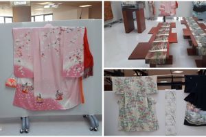 O interesanta colectie de chimonouri traditionale japoneze este prezentata la UPT