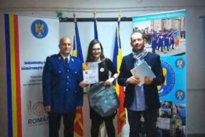 Elevii Liceului Teoretic „Marin Preda” Odorheiu Secuiesc, au participat la un concurs organizat de jandarmii harghiteni