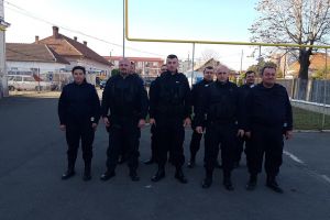 FOTO. Doliu în Jandarmerie. Moment de reculegere pentru un coleg decedat