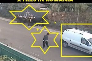 X Files pe o şosea din România. Beţivul, căruţaşul şi şoferul sunt celebri la ora asta... VIDEO mai VIRAL decât CRISTI?