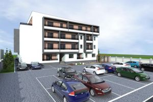FOTO. Un nou ansamblu rezidenţial se construieşte la Alba Iulia. Apartamentele se vând din faza de proiect
