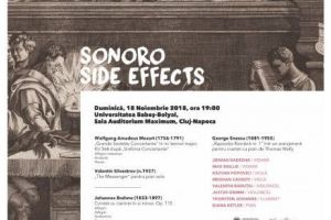 Programul Festivalului SoNoRo în Cluj, Braşov şi Sibiu