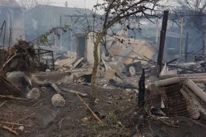 Incendiu in judetul Tulcea. Locuinta cuprinsa de flacari. O femeie a decedat 