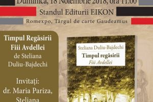Jurnalist constantean la Targul de Carte Gaudeamus: Steliana Duliu-Bajdechi lanseaza romanul Timpul regasirii. Fiii Avdellei“