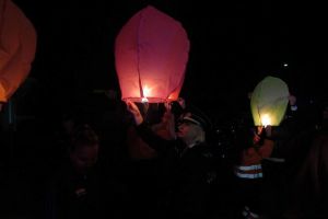 Lansare de lampioane în memoria victimelor accidentelor rutiere, la Bistriţa