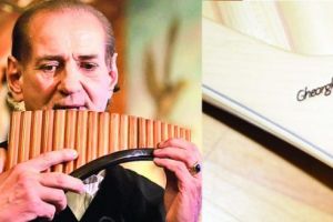 Naiuri de Centenar cu autograful lui Gheorghe Zamfir, fabricate la Hora Reghin