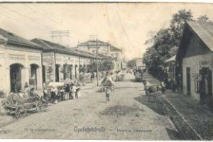 Maramures: Strada Mare din Alba Iulia strabatuta, acum un secol, de carute si targoveti.100 de maramureseni vor merge cu zece carute la Cetatea Unirii