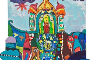 O expoziţie inedită de pictură, la Teatrul Regina Maria: 