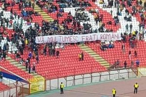 REACȚIE. Mesajul SURPRINZĂTOR pe care sârbii l-au dedicat românilor, pe „Maracana” din Belgrad