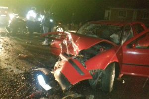 FOTO: Accident cu patru victime la Drăgoieni