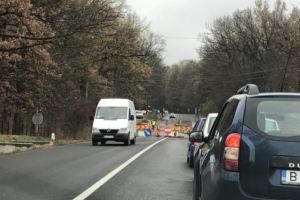 În ritm de melc pe DN73