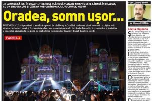 Nu rataţi noul BIHOREANUL tipărit: Distracţie la minim! Oradea suferă din plin la capitolul viaţă de noapte