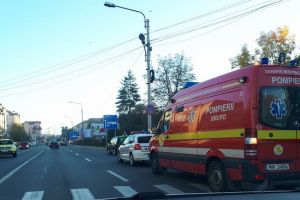 Accident pe strada Oberth – Pieton rănit din cauza unui şsofer neatent