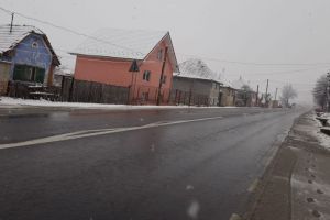 VIDEO Starea drumurilor din Sibiu după prima ninsoare