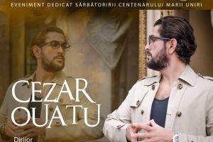 Cezar Ouatu revine la Filarmonica de Stat Arad cu cel mai nou proiect pop-opera