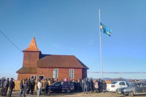 Borboly Csaba a participat la sfinţirea steagului bisericii unitariene