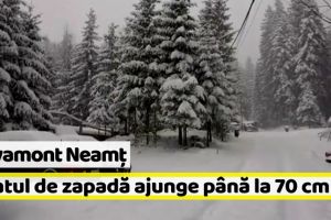Salvamont Neamţ: Cantităţile de precipitaţii au depăşit toate prognozele (VIDEO)