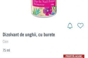 Lidl vinde instrumente de tortura, la oferta! Dizolvantul de unghii, acum si cu burete!