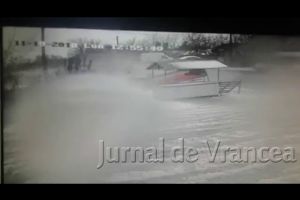 EXCLUSIV: VIDEO SPECTACULOS! Accidentul de la Popeşti, surprins de o cameră de supraveghere