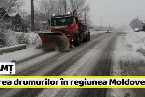 Neamţ: Starea drumurilor în regiunea Moldovei. Restricţii de circulaţie (19 noiembrie, ora 19:00)