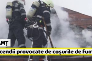 Neamţ: 6 incendii provocate de coşurile de fum