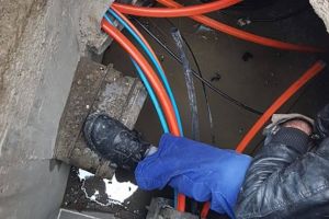 Ingroparea cablurilor din Cetate, dupa aproape o luna de la startul operatiunii