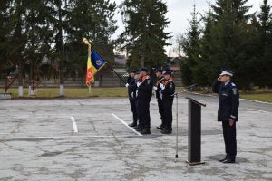 Ceremonial de prezentare al noului Drapel de Luptă la Centrul de Perfecţionare a Pregătirii Cadrelor Jandarmi Gheorgheni