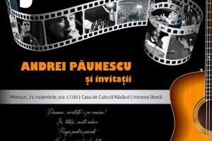 Cenaclul Flacăra la Năsăud: Andrei Păunescu şi invitaţii săi