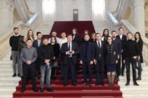 TSD Constanta, in o vizita la Parlamentul Romaniei