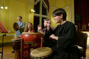 Concert caritabil pentru Mihai. A fost o ”călătorie” cu percuţionişti