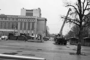 Pregătiri pentru Târgul de Crăciun