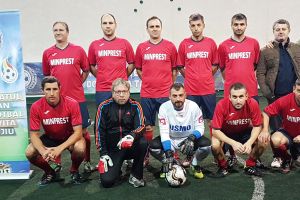 Minprest se menţine lider la minifotbal